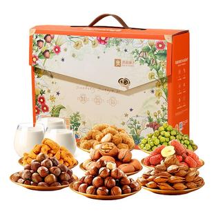 良品铺子新年团圆礼盒零食珑悦缤纷大礼包送礼甄选送长辈走亲戚