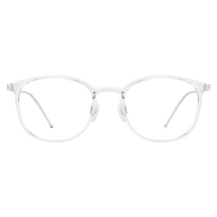 超轻近视眼镜框女透明框INS风韩版TR配防蓝光学生透灰色眼镜5822