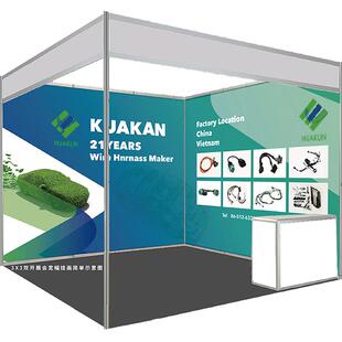 展会宽幅可折叠挂画国内外携带便捷展布设计定制展位展板海报挂布