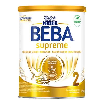 27.9品牌德国雀巢beba2段贝巴2段SUPREME6HMO婴幼儿至尊婴儿奶粉