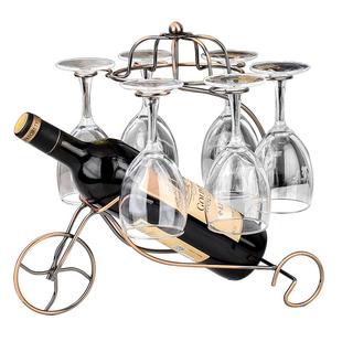 红酒杯套装家用6只水晶杯葡萄醒酒器欧式创意玻璃高脚杯奢华酒具