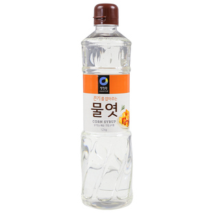 韩国清净园水饴玉米糖浆水怡糖稀食用麦芽糖浆月饼烘焙麦芽糖商用