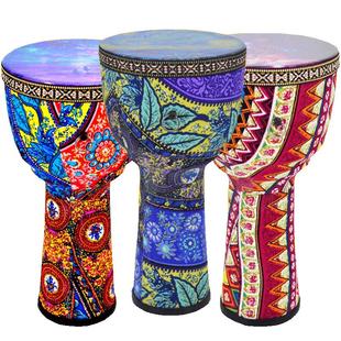 赛格羊皮pvc非洲鼓便携轻质儿童幼儿园专业手鼓打击乐器8/10/13寸