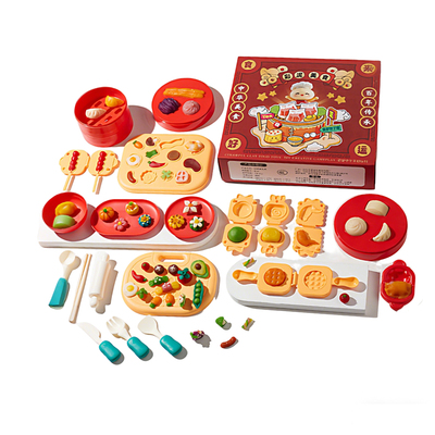 食品级无毒儿童模具彩泥套装