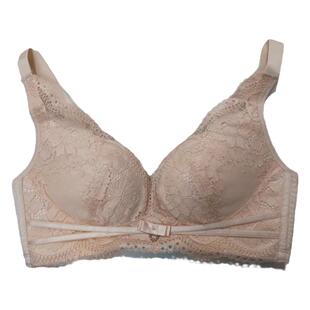 露蒂诗实体正品文胸无钢圈小胸聚拢调整型内衣75a75b80A中厚款