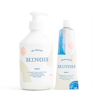 儿童面霜洗发沐浴二合一洗护礼盒