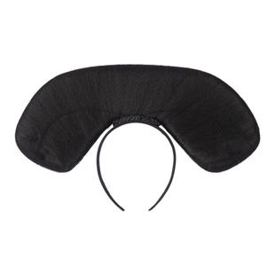 清朝格格旗头发箍头饰古风儿童汉服假发写真燕尾盘发发髻满清造型