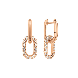 DW耳饰女款 星河系列耳环时尚环扣吊坠耳环小众高级感耳钉首饰