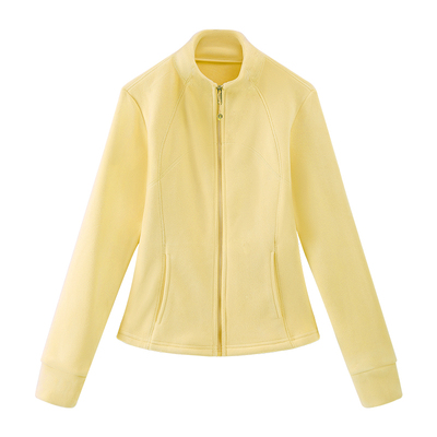 【免费试穿】修身摇粒绒外套女冬