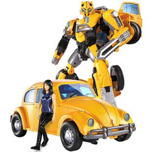 手办变形玩具大黄蜂电影起源7擎天汽车柱机器人金刚男孩儿童正版6