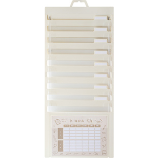 可折叠试卷收纳袋卷子挂袋学生文件夹A4透明插页多层大容量资料册