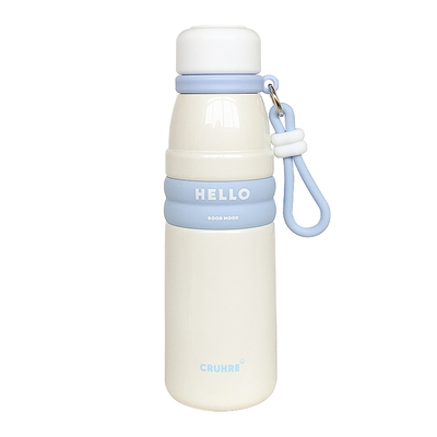 简约保温杯女生高颜值大容量直饮水杯女新款2025学生便携杯子男生