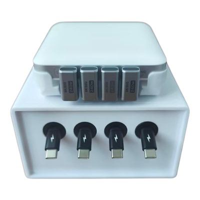 安克130W充电器单拉伸缩线套装