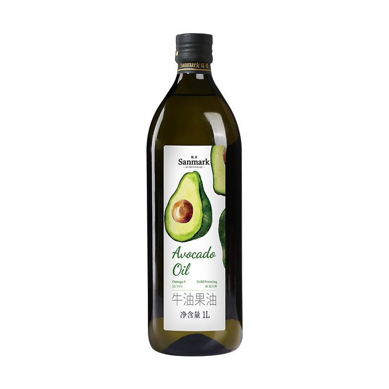 晟麦牛油果油低温冷榨儿童热炒食用油鳄梨油高烟点轻食凉拌家庭装