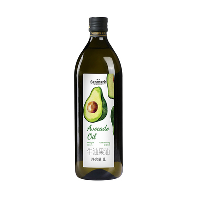 晟麦进口牛油果油1L热炒油