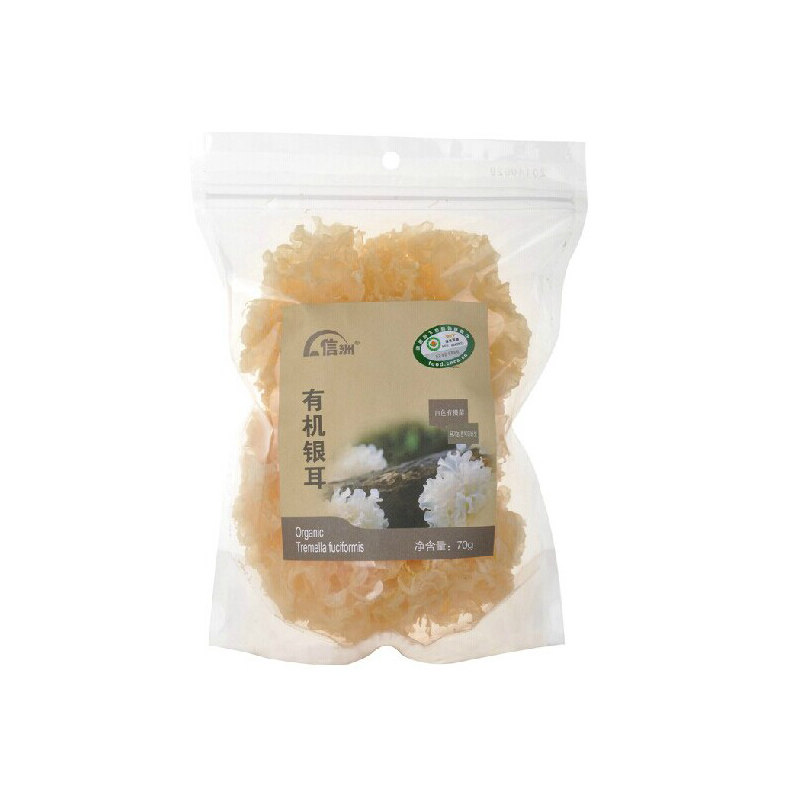 信洲有机银耳70g白木耳雪耳糯耳