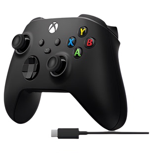 【新年好礼】微软Xbox手柄无线控制器Xbox Series X/S蓝牙手柄pc电脑版黑神话悟空磨砂黑+USB-C线缆