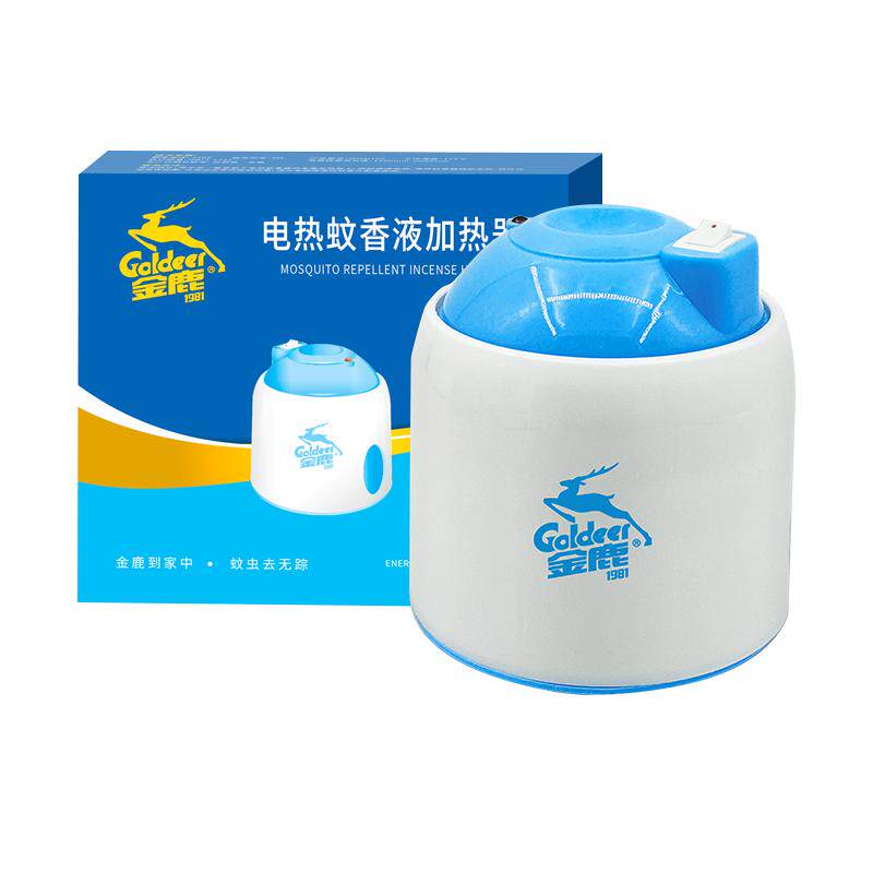 金鹿拖线式蚊香器家用插电式加热器通用蚊香液有线加长1.2米室内