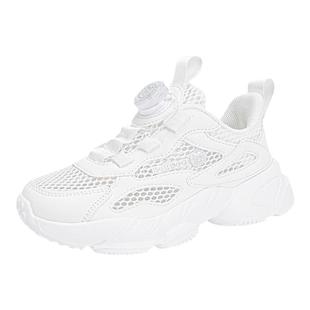 巴布豆童鞋2025秋冬款男女童小白鞋二棉保暖儿童运动鞋轻便跑步鞋