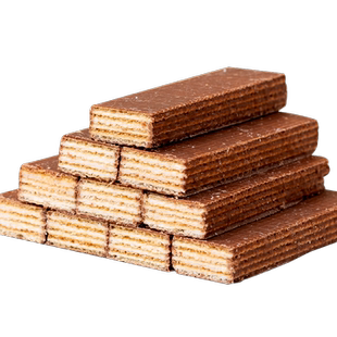 巧克力威化饼干减0低无糖精休闲抗饿代餐脂肪卡不易长胖小零食品