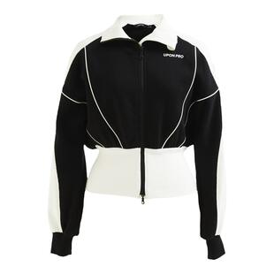 UPON PRO 休旅系列 户外休闲撞色运动卫衣卫裤套装中低腰阔腿裤