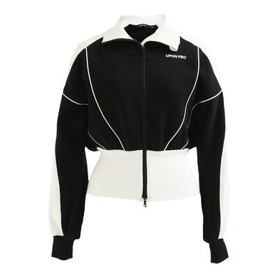 UPON PRO 休旅系列 户外休闲撞色运动卫衣卫裤套装中低腰阔腿裤