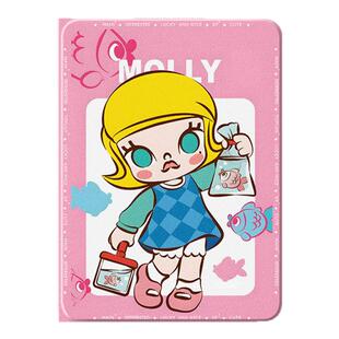 适用苹果ipadair7保护壳ipad11平板保护套air6茉莉molly创意卡通mini7可爱10代9带8笔槽5迷你4防摔pro11英寸3