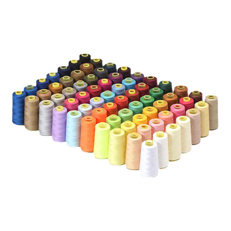 棕色缝纫线柳青牌缝纫线402大卷高质量宝塔线缝纫线缝衣服线家用