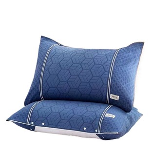 纯棉枕巾一对装欧式高档可固定带扣一条盖巾全棉纱布成人单人情侣