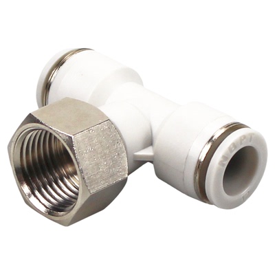 开票PBF内螺纹三通内牙串联接头