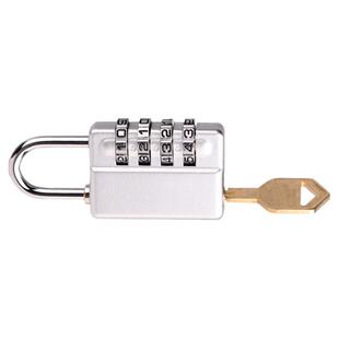 锌合金行李箱工具箱密码锁健身宿舍柜子锁大号小号钥匙密码锁挂锁