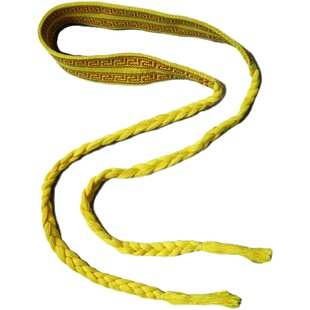 提气绑带练功带舞蹈腰带戏曲板带武术儿童束腰女男京剧专用护腰带