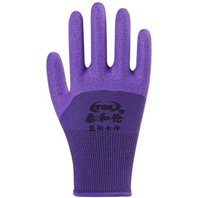 女士小号纯棉发泡王透气劳保手套