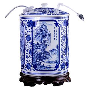 陶瓷储水桶带浮球阀纯净水桶功夫茶储水缸家用蓄水罐冲茶自动加水