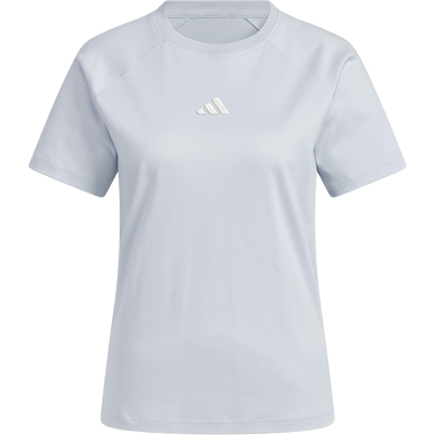 Adidas/阿迪达斯正品2025夏季款女士运动经典针织圆领短袖KB7596