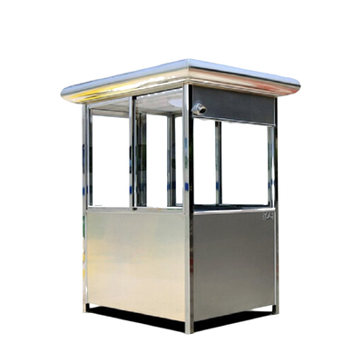 成品不锈钢岗亭治安亭移动亭保安亭玻璃亭原创设计亭子定制的热卖