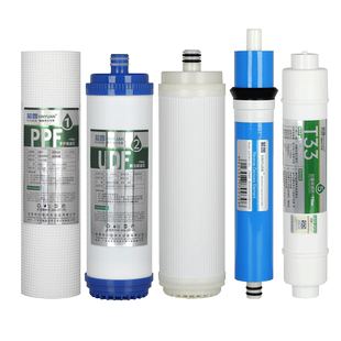 芯园滤芯适配沁园净水器五级套装RU185A/B/C/D/J过滤RO185E纯水机