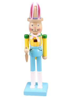 北欧风格创意木质胡桃夹子小摆件