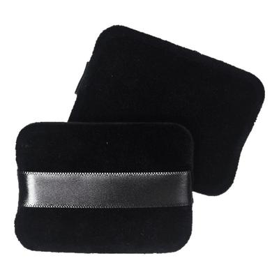 大牌植绒粉扑粉饼专用黑色蜜粉