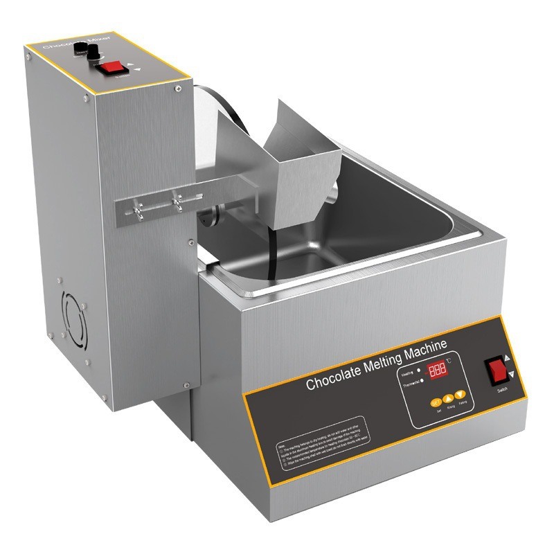 跨境经济型朱古力融化炉巧克力商用冰淇淋巧克力调温机喷淋设备