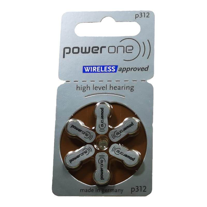德国powerone原装进口p312助听器电池a312峰力瑞声达耳机电子PR41