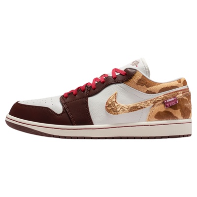 NIKE耐克Jordan乔丹AJ1马年CNY男女同款低帮运动休闲鞋IQ5321-121