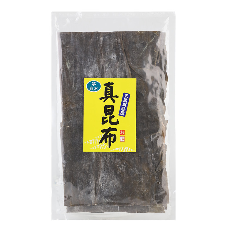 高木真昆布700g海带干货厚片切头去尾成熟海带大片盐渍海带