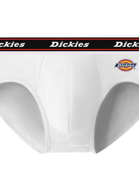 Dickies莫代尔10A抗菌男士三角内裤高端男款冰丝运动男生性感经典