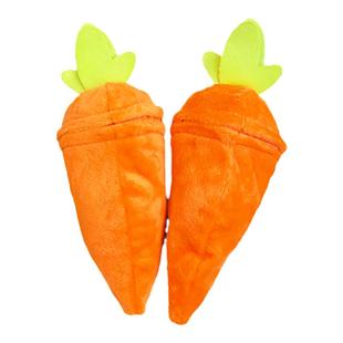 毛绒变身胡萝卜兔可爱钥匙扣精致书包挂件可爱饰品钥匙链挂饰玩具