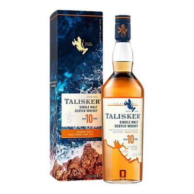 TALISKER/泰斯卡10年苏格兰斯凯岛单一麦芽威士忌700ml进口洋酒