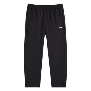 李宁运动裤男款夏季冰丝长裤薄款卫裤宽松梭织男裤直筒速干裤子