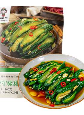 朝百农韩式辣白菜黄瓜小葱下饭菜