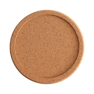 简约软木隔热杯垫防烫隔音垫复古圆形小茶杯垫家用防滑耐高温