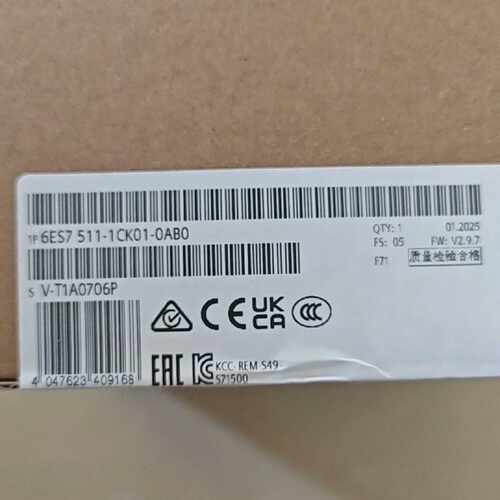 议价6ES7511-1CK01-0AB0西门子全新CPU1511C-1PN 6ES7511-1CK01-0